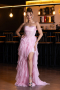 Robe De Soirée Longue Poudre ABU5071