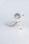 Chaussure de soirée Satin Argent AB1144
