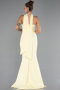 Robe De Soirée Longue Jaune ABU5097
