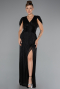 Robe De Soirée Longue Noir ABU5098