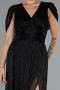 Robe De Soirée Longue Noir ABU5098