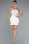 Robes de Mariage Mini Blanc ABG130