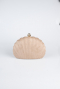Sac De Soirée Luxe Couleur Daim Vison KC180