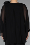 Robe De Fête Grande Taille Midi Noir ABK2383