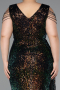 Robe De Soirée Grande Taille Longue Rinçage ABU4886