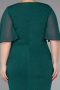 Robe De Soirée Grande Taille Midi Émeraude ABK1826