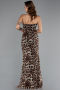 Robe de Soirée Longue Brun ABU5170