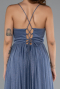 Robe de Soirée Longue Indigo ABU5175