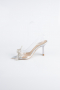 Chaussure de soirée Cuir Argent AB1145