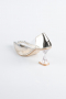Stiletto Cuir Verni Or ABR1055