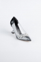 Stiletto Cuir Verni Noir ABR1055