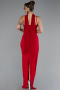 Robe de Soirée Longue Rouge ABU5181