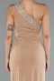 Robe de Soirée Longue Or ABU4599