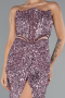 Robe de Soirée Longue Poudre ABU5185
