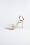 Chaussure Cuir Verni Or AB1150