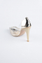 Chaussure Cuir Verni Or AB1150
