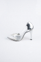 Chaussure Cuir Verni Argent AB1150