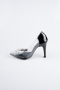 Chaussure Cuir Verni Noir AB1150