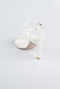 Chaussure de soirée Satin Blanc AB1151