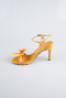 Chaussure de soirée Satin Jaune AB1151