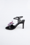 Chaussure de soirée Satin Noir AB1151