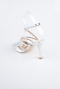 Chaussure de soirée Peau Argent AB1152