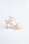 Chaussure de soirée Cuir Beige AB1153