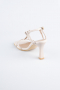 Chaussure de soirée Cuir Beige AB1153