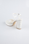 Chaussure de soirée Perlé Blanc AB1154