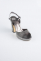 Chaussure de soirée Perlé Platine AB1154