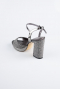 Chaussure de soirée Perlé Platine AB1154