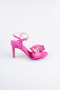 Chaussure de soirée Couleur daim Fushia ABN1151