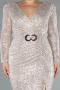 Robe De Invitation Grande Taille Midi Vison ABK1956