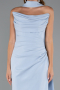 Robe de Soirée Longue Bleu clair ABU5216