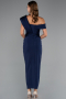 Robe de Cérémonie Midi Bleu Marine ABK2423