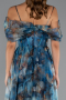 Robe De Soirée Longue Vert Pétrole ABU5133