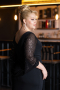 Robe de Soirée Grande Taille Longue Noir ABU5078