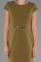 Robe de Cérémonie Midi Pistache vert ABK2428