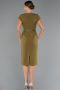 Robe de Cérémonie Midi Pistache vert ABK2428