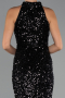 Robe de Soirée Longue Noir ABK2474