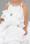 Robe de Soirée Enfants Courte Blanc ABK2433