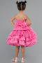 Robe de Soirée Enfants Courte Rose ABK2433
