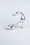 Chaussure de soirée Cuir Verni Argent ABR1156