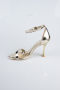 Chaussure de soirée Cuir Verni Or ABR1158