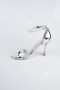 Chaussure de soirée Cuir Verni Argent ABR1158