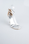 Chaussure de soirée Satin Argent ABS1157