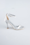 Chaussure de soirée Satin Argent ABS1158