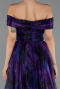 Robe de Soirée Longue Violet ABU5262