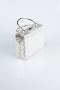 Sac De Soirée Luxe Argenté Argent KC161