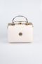 Sac de Soirée Luxe Cuir Nude KC170